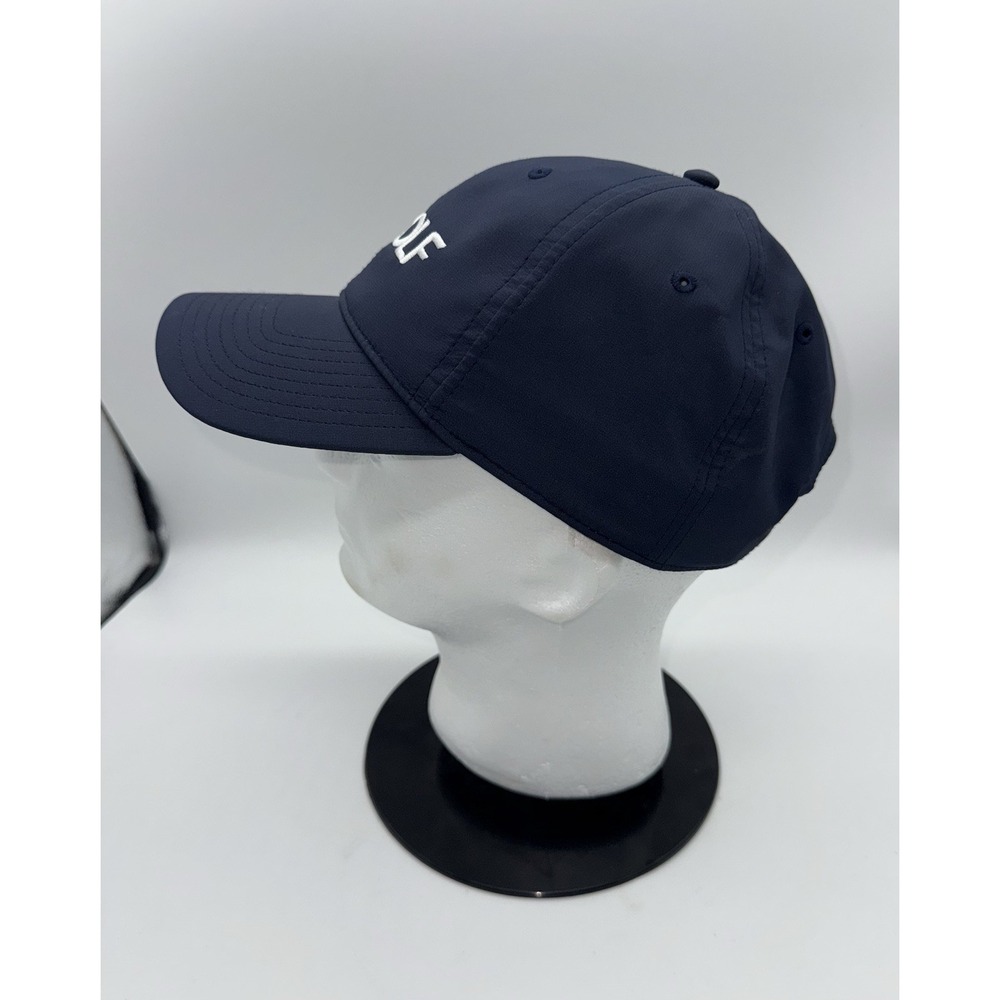 FOOTJOY NBC Golf Cap Hat Strap Back Adjustable FJ Logo Navy Golfer Adult - Picture 2 of 7